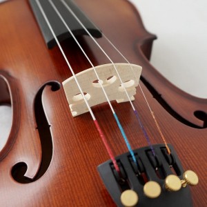 Wholesale Factory Price Made In China Free Foam Case Professional Musical Instruments Violin “Spruce Top”